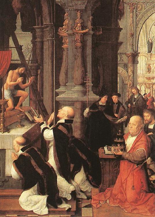 Mass of St Gregory sf, ISENBRANT, Adriaen